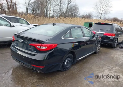 2017 Hyundai Sonata Limited from USA, damaged, VIN 5NPE34AF2HH452943